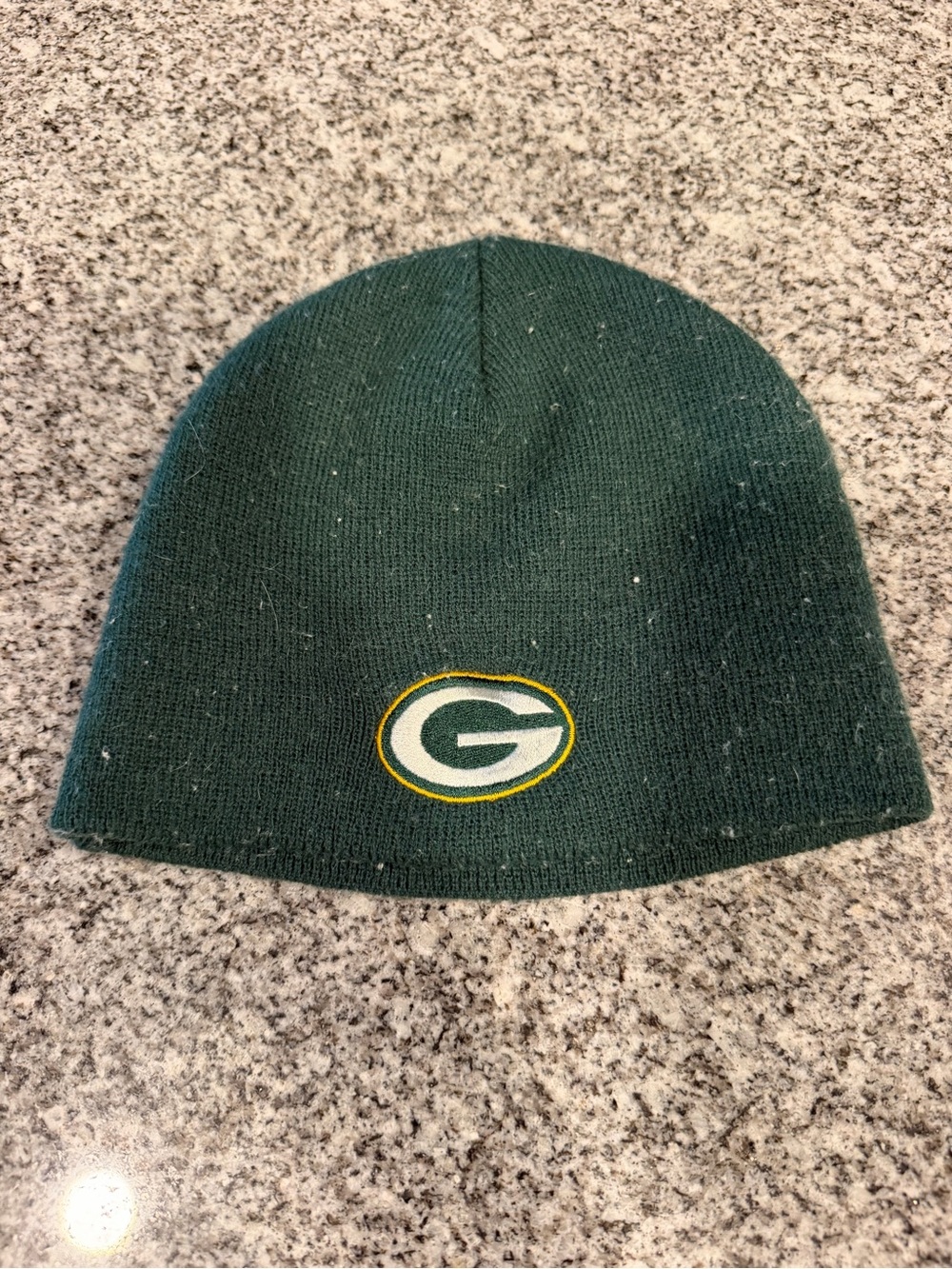 NFL Green Knit Beanie with Team Logo